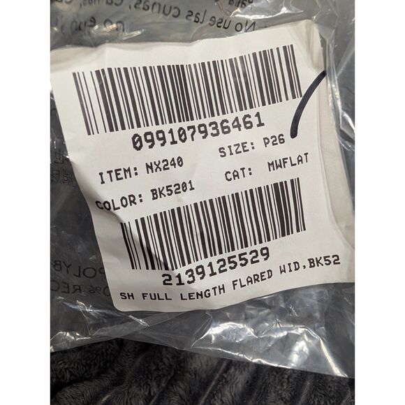 Madewell Petite Wide-Leg Corduroy Pant 26P Black Coal | Super Stretch NX240 - Picture 7 of 7